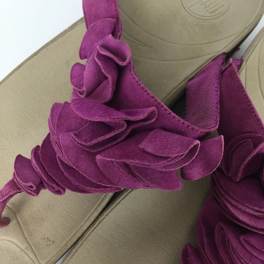 Fitflop Ruffle Sandals - Purple - Picture 2 of 11